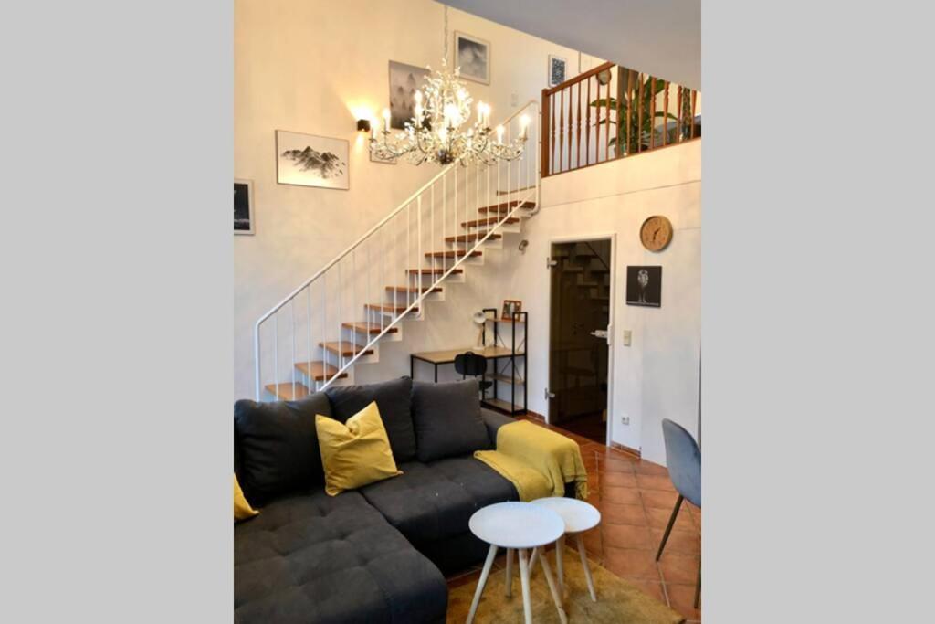 Apartment Zum Goldenen Lowen Inkl. Parkplatz & Wlan Ерфурт Екстериор снимка